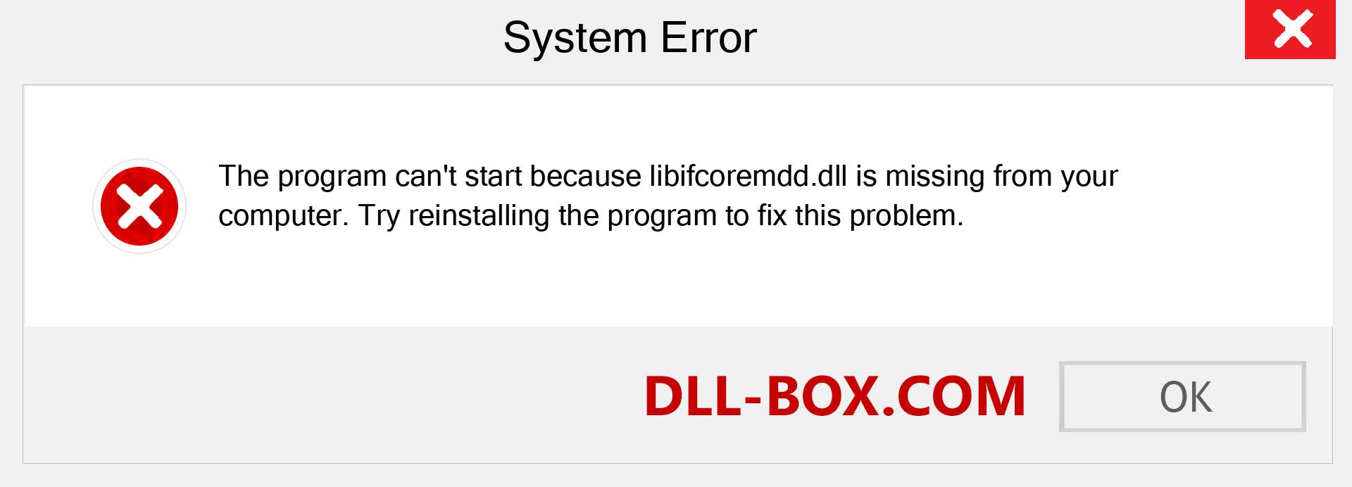  libifcoremdd.dll file is missing?. Download for Windows 7, 8, 10 - Fix  libifcoremdd dll Missing Error on Windows, photos, images